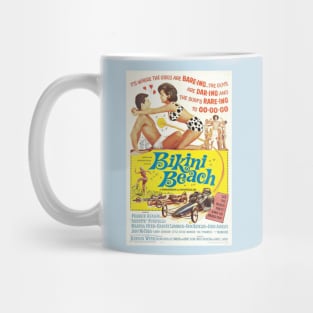 Vintage Movie - Bikini Beach Poster Mug